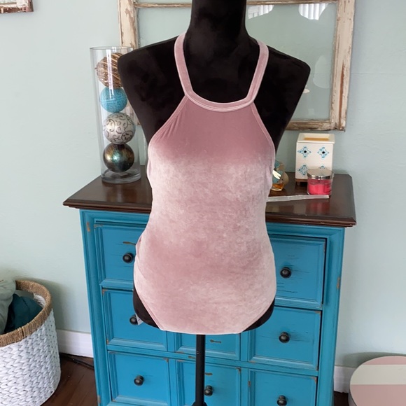 2 For $15 Sauipe Swim Blush Velvet Swimsuit - Picture 1 of 6